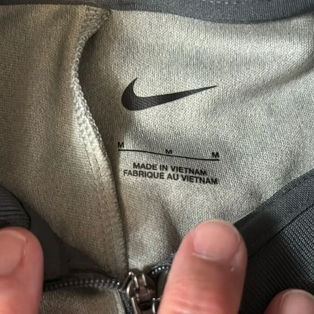 NWT Nike Two-Tone Gray Performance Pullover